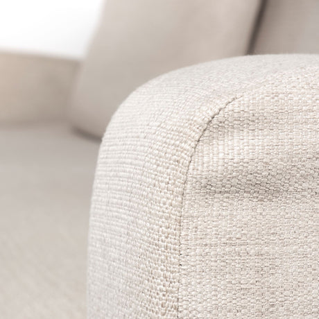 Denly II 92.5 X 38.25 X 34.5 Beige Slipcover Three Seater Sofa from Mercana - Luna Furniture
