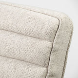 Ajax II Cream Fabric W/ Brown Wooden Frame Accent Chair from Mercana - Luna Furniture