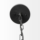 Minerva 19x22 Metallic Gray Hammered Detail Pendant Light from Mercana - Luna Furniture