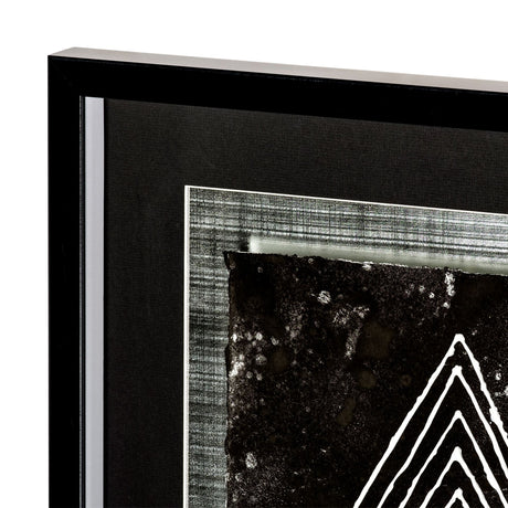 Diamond by Studio M a handmade Original Framed Artwork under Glass from Mercana - Luna Furniture
