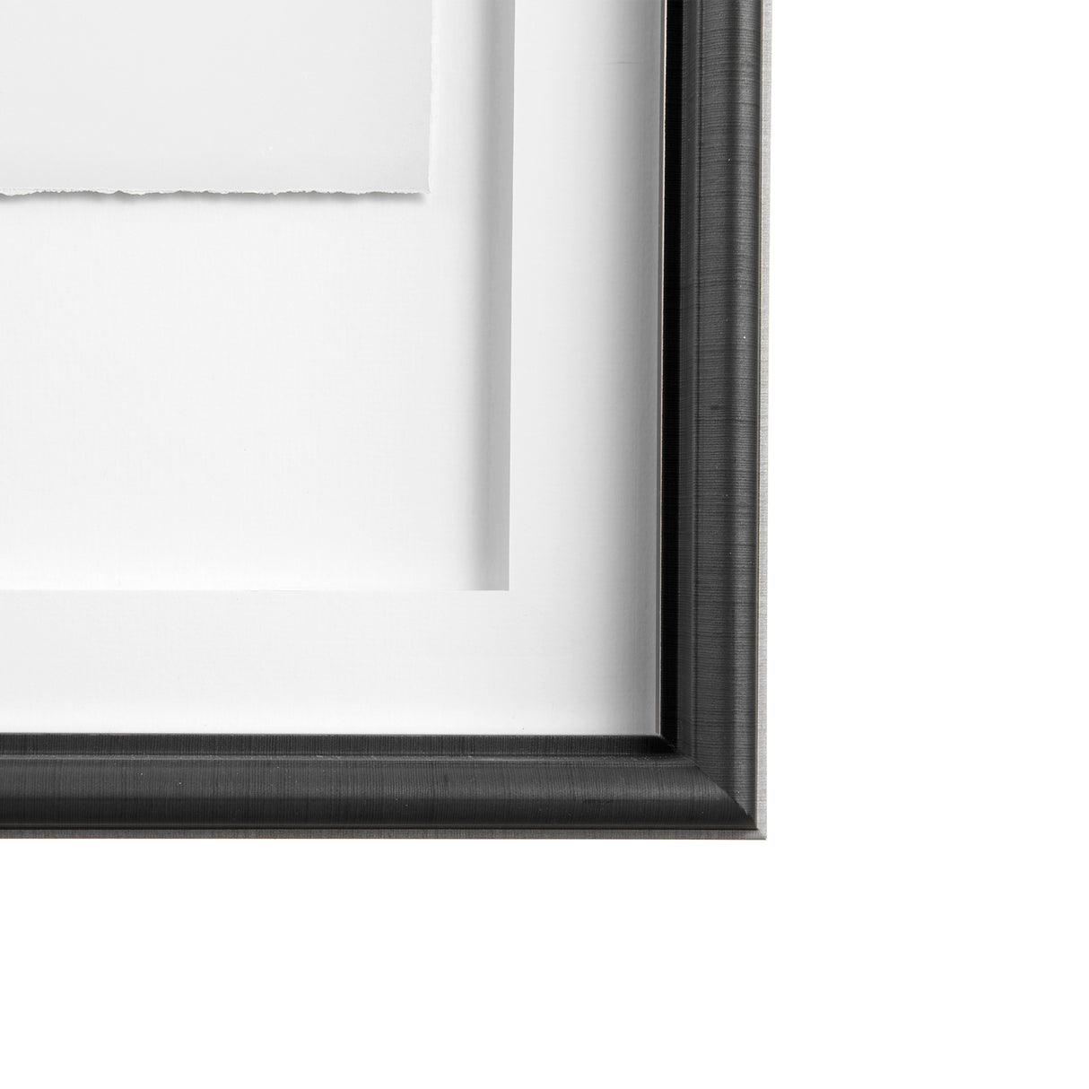 Solo by Rebecca Cozart a Hand Embellished Textured Framed Art Print Matted under Glass from Mercana - Luna Furniture