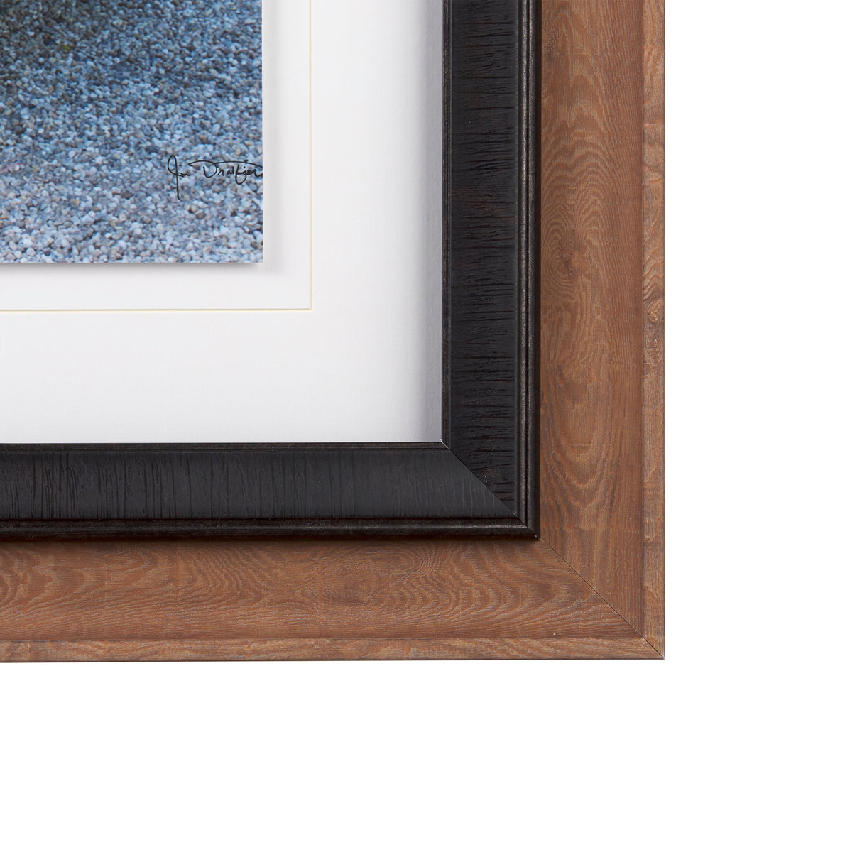 Get Out of Dodge Hunter Green by Mercana a Hand Embellished Framed Photo Art Print Matted under Glas from Mercana - Luna Furniture