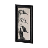 Three is a Crowd II by Mercana Studio Hand Embellished Textured Framed Art Print Matted under Glass from Mercana - Luna Furniture