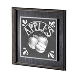 Farm Fresh Apples by Mercana Studio a Hand Embellished Textured Framed Art Print from Mercana - Luna Furniture