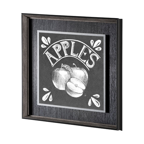 Farm Fresh Apples by Mercana Studio a Hand Embellished Textured Framed Art Print from Mercana - Luna Furniture