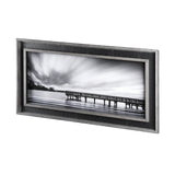 Calm by D Burt a Hand Embellished Textured Framed Photo Art Print Matted under Glass from Mercana - Luna Furniture