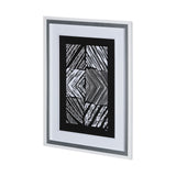 Maze I by Alarm a Hand Embellished Textured Framed Art Print Matted under Glass from Mercana - Luna Furniture