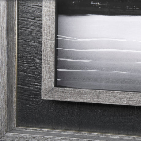 Calm by D Burt a Hand Embellished Textured Framed Photo Art Print Matted under Glass from Mercana - Luna Furniture