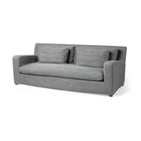 Denly II 92" Casterock Gray Slipcover Three Seater Sofa from Mercana - Luna Furniture