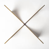 Lima II (Large) 10L x 10W Gold Geometric Decorative Object from Mercana - Luna Furniture