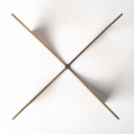 Lima II (Large) 10L x 10W Gold Geometric Decorative Object from Mercana - Luna Furniture