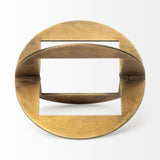 Cusco I (Small) 5L x 5W Gold Geometric Decorative Object from Mercana - Luna Furniture