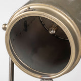 Debdou (61"H) Gold Metal Adjustable Cinema-Style Floor Lamp from Mercana - Luna Furniture