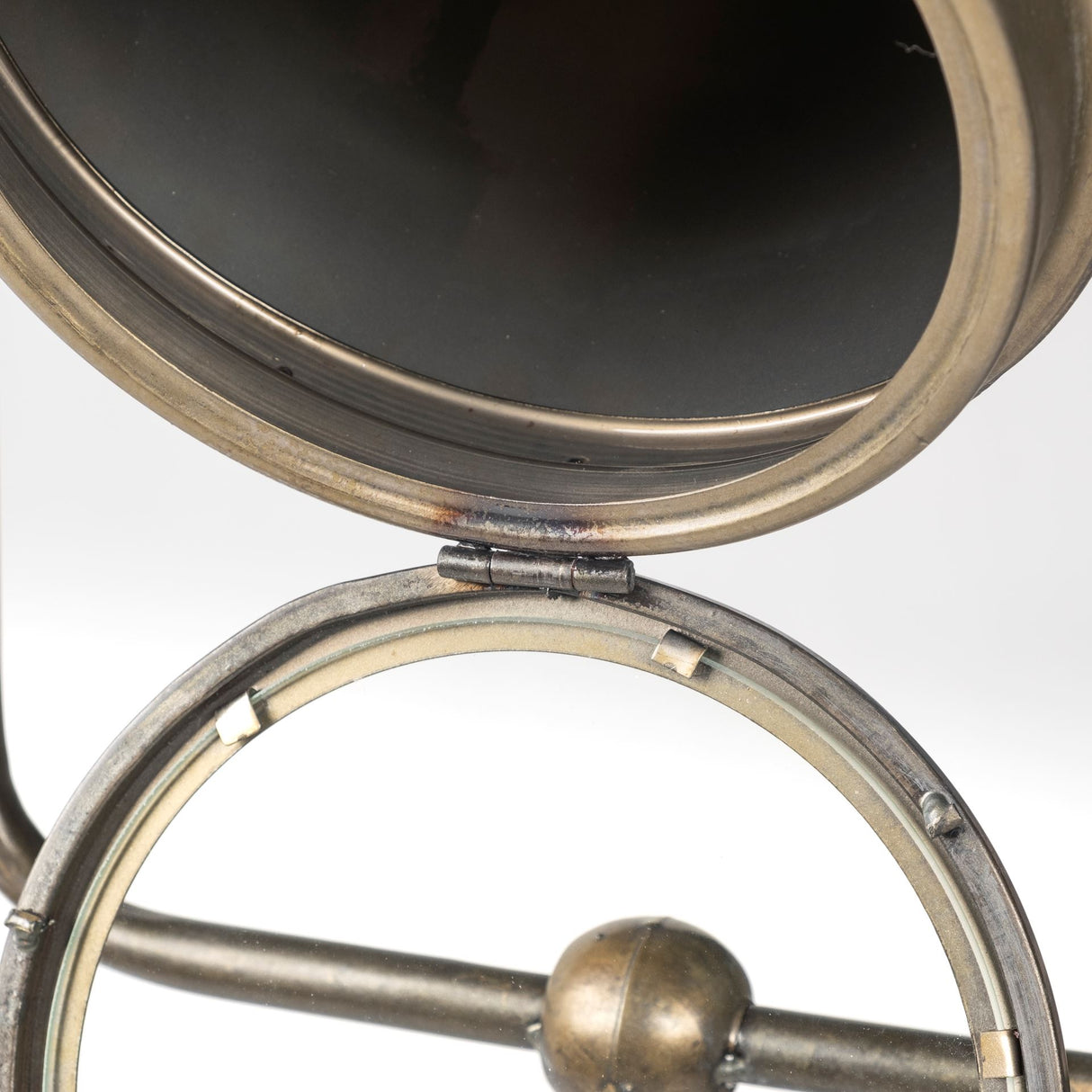Debdou (61"H) Gold Metal Adjustable Cinema-Style Floor Lamp from Mercana - Luna Furniture