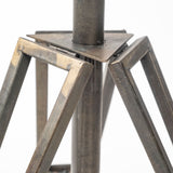 Debdou (61"H) Gold Metal Adjustable Cinema-Style Floor Lamp from Mercana - Luna Furniture