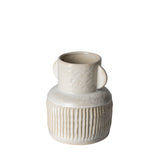 Judy Small Eggshell Ceramic Vase from Mercana - Luna Furniture