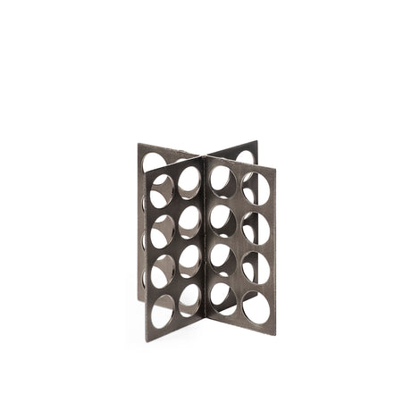 Fletcher (Small) 4L x 4W Gray Metal Abstract Decorative Object from Mercana - Luna Furniture