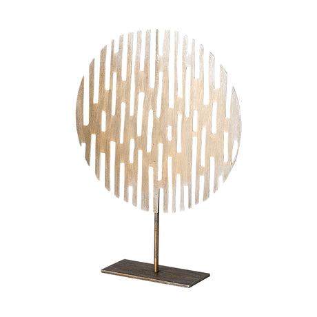 Ezra (Large) 13L x 3W Gold Metal Circular Decorative Object from Mercana - Luna Furniture