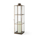 Grimwig (Large) 8L x 8W x 31H LANTERN W/SHEET BASE WITHOUT BEVEL from Mercana - Luna Furniture