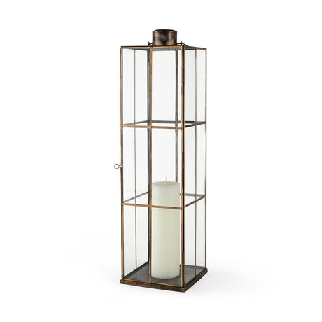 Grimwig (Large) 8L x 8W x 31H LANTERN W/SHEET BASE WITHOUT BEVEL from Mercana - Luna Furniture
