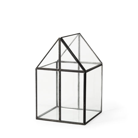 Sikes (Medium) 8L x 8W x 13H Hut Terrarium W/Glass Base from Mercana - Luna Furniture