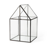 Sikes (Large) 10L x 10W x 16H Hut Terrarium W/Glass Base from Mercana - Luna Furniture