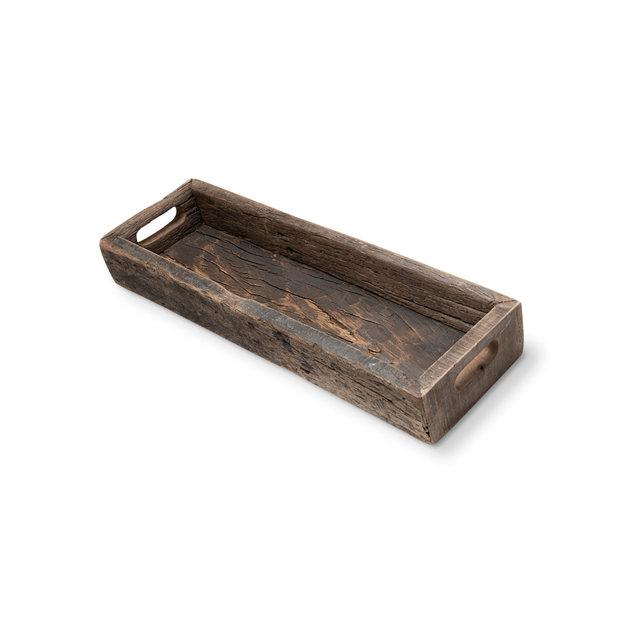 Vernon (Small) 24L x 7W Brown Reclaimed Wood Tray from Mercana - Luna Furniture