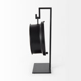 Taxz Metallic Brown Metal Hanging Table Clock from Mercana - Luna Furniture