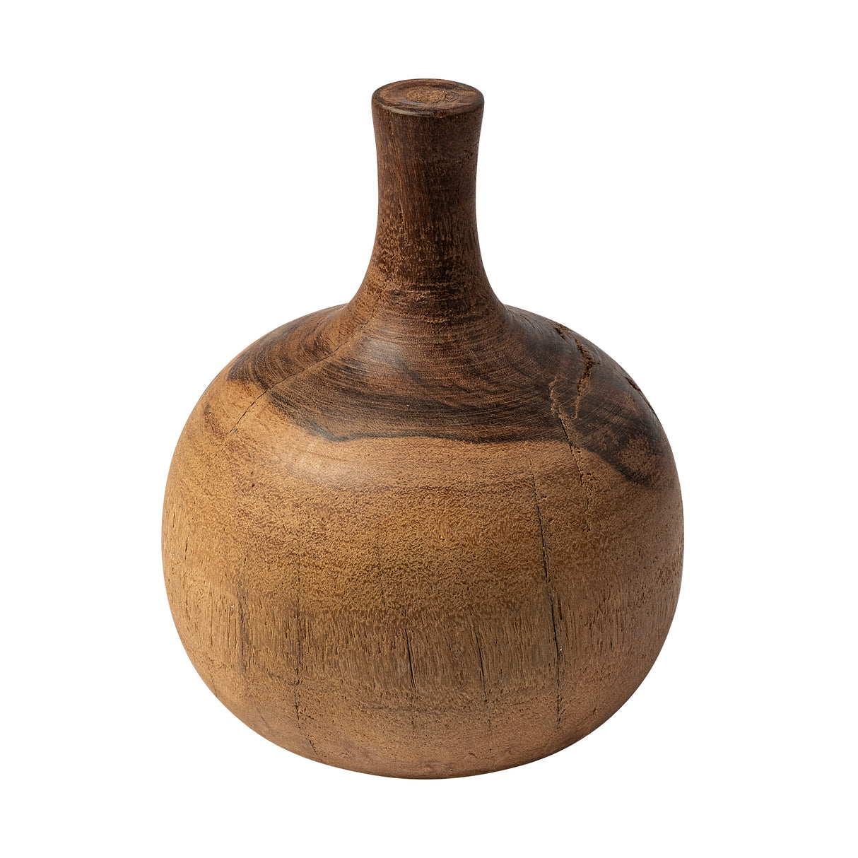 Afra Large Solid Wood Vase Shaped Decorative Object from Mercana - Luna Furniture
