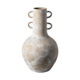 Sherry Rustic Brown Tall Neck Ceramic Vase from Mercana - Luna Furniture