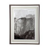 Rising Ridge II by Mercana Studio a Hand Embellished Textured Framed Art Print Matted under Glass from Mercana - Luna Furniture