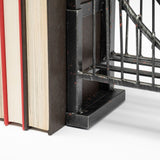 Suspension Set of 2 19L x 4W Brown Wrought Iron Suspension Bridge Bookends from Mercana - Luna Furniture
