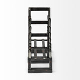 Suspension Set of 2 19L x 4W Brown Wrought Iron Suspension Bridge Bookends from Mercana - Luna Furniture