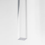 Santander II 6.5x22 Gold Metal and White Linen Shade Wall Sconce from Mercana - Luna Furniture