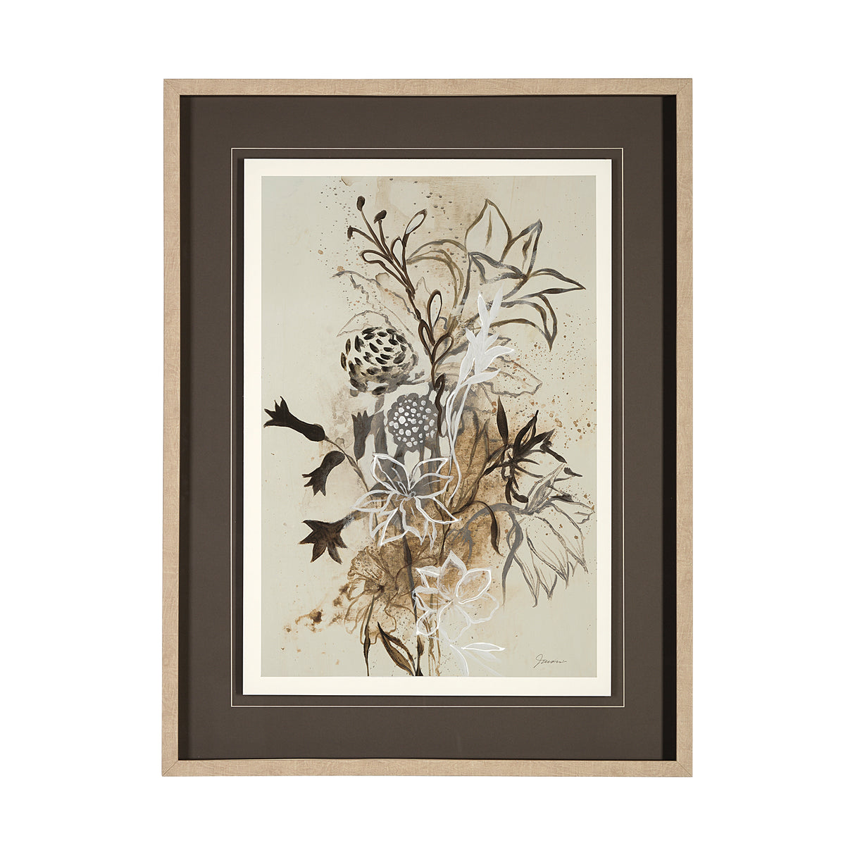 Rise & Shine I by Liz Jardine a Hand Embellished Textured Framed Art Print Matted under Glass from Mercana - Luna Furniture
