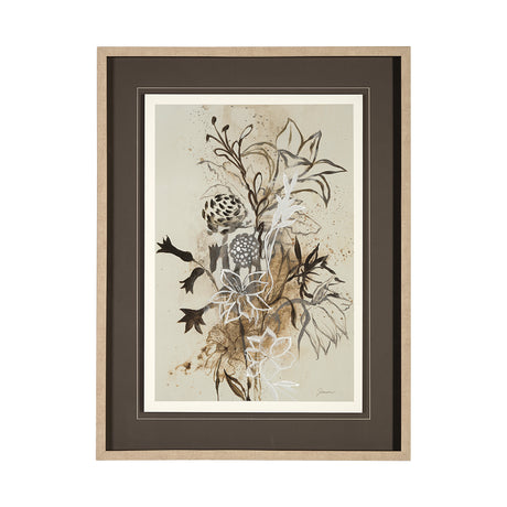 Rise & Shine I by Liz Jardine a Hand Embellished Textured Framed Art Print Matted under Glass from Mercana - Luna Furniture