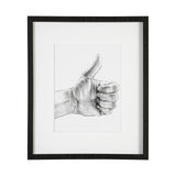 Hand Signs I by Jennifer Paxton Parker a Framed Art Print Matted under Glass from Mercana - Luna Furniture