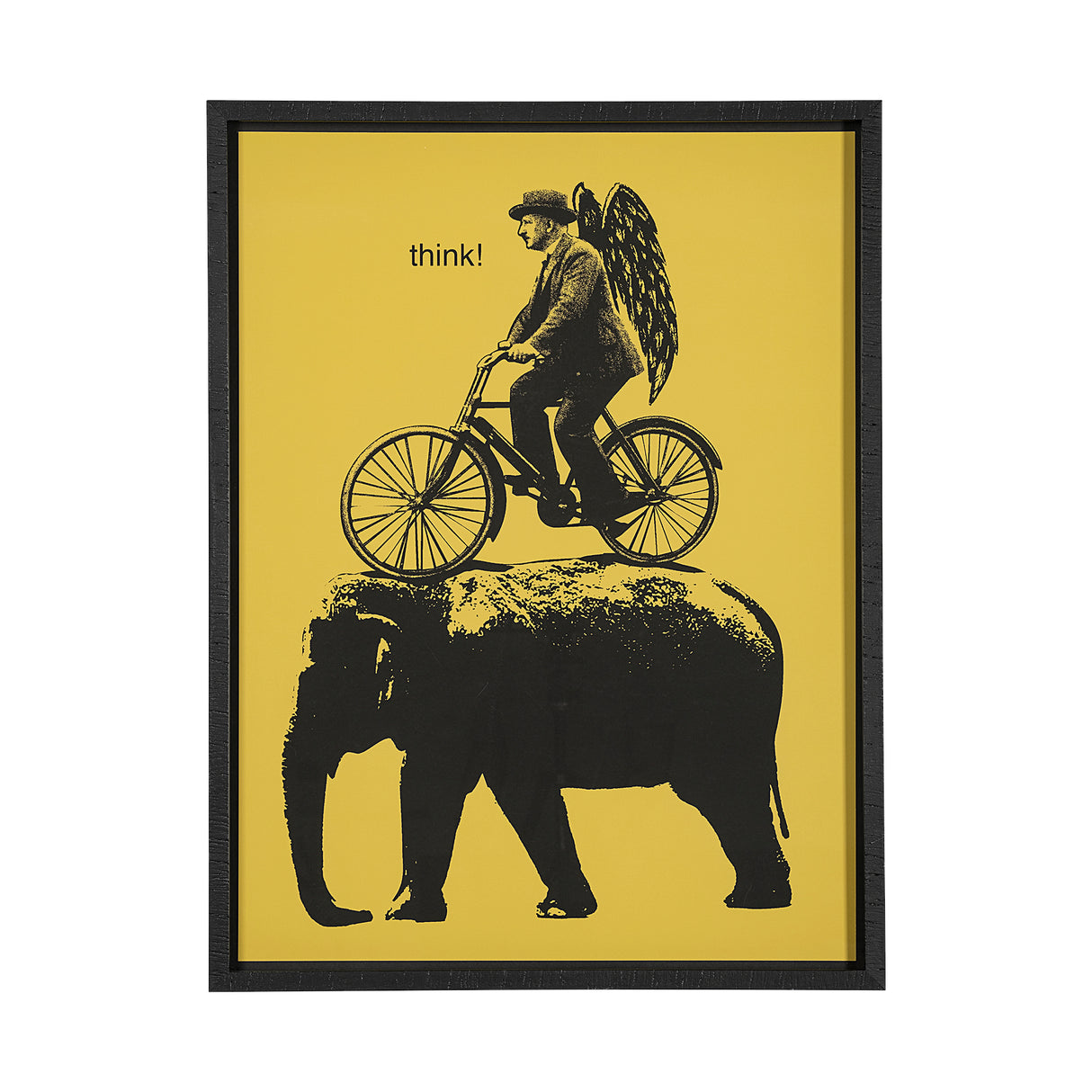 Think! by Urban Octopus a Framed Art Print Matted under Glass from Mercana - Luna Furniture