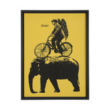 Think! by Urban Octopus a Framed Art Print Matted under Glass from Mercana - Luna Furniture