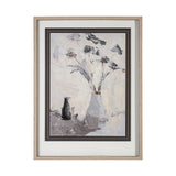 Still Life by Julie Devine a Hand Embellished Textured Framed Art Print Matted under Glass from Mercana - Luna Furniture