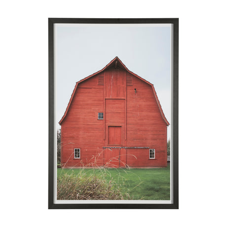 Red Barn I by Mercana Studio a Hand Embellished Textured Framed Photo Art Print Matted under Glass from Mercana - Luna Furniture