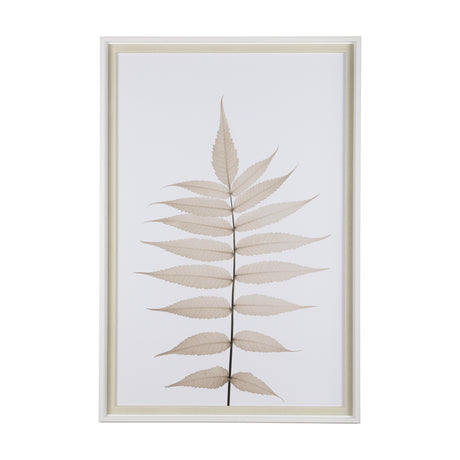Lithe Leaves by Assaf Frank a Framed Art Print Matted under Glass from Mercana - Luna Furniture