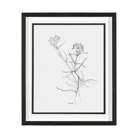 Arrangement II by Hiraki a Framed Art Print Matted under Glass from Mercana - Luna Furniture