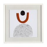 Tota I by Victoria Borges a Hand Embellished Textured Framed Art Print Matted under Glass from Mercana - Luna Furniture