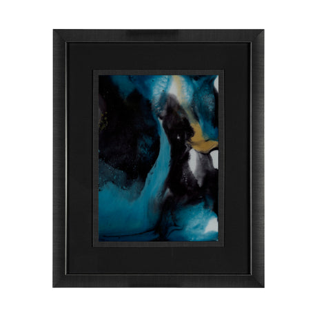 Ocean Currents II by Mercana Studio a Hand Embellished Textured Framed Art Print Matted under Glass from Mercana - Luna Furniture