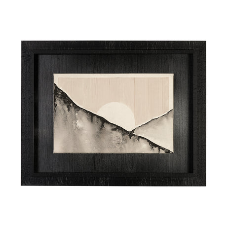 Sunrise L by Studio M a handmade Original Framed Artwork under Glass from Mercana - Luna Furniture