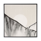 Sunrise S by Mercana Studio a Hand Embellished Textured Framed Canvas from Mercana - Luna Furniture