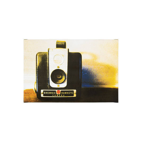 Hawkeye Vintage by Urban Octopus a Hand Embellished Textured Canvas