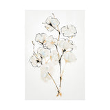 Summer Cotton IV by Chris Paschke a Hand Embellished Textured Canvas from Mercana - Luna Furniture