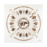 Sandpainting-Watercolor II by Chad Mackay a Hand Embellished Textured Canvas from Mercana - Luna Furniture